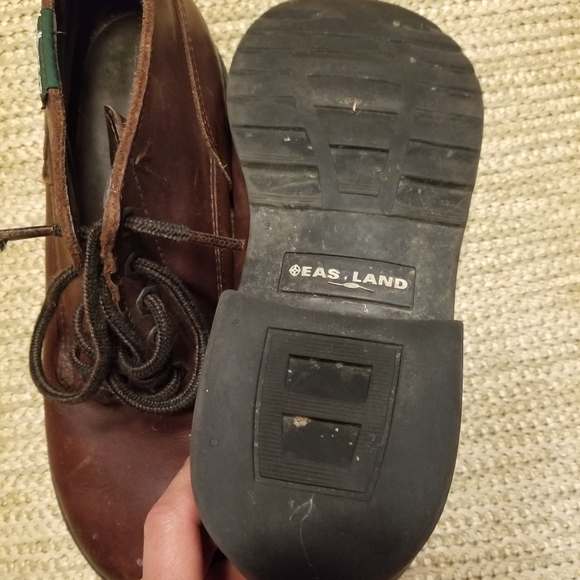 VTG Eastland Leather Lace Up Chukka Ankle Boots Booties Shoes 9 - Picture 6 of 7